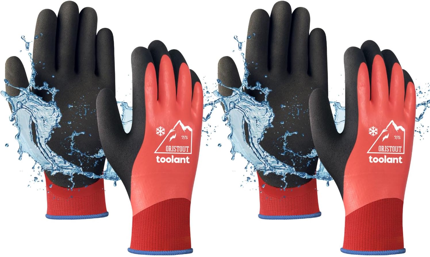 OriStout Waterproof Winter Work Gloves for Men and Women, Touchscreen, Freezer G...