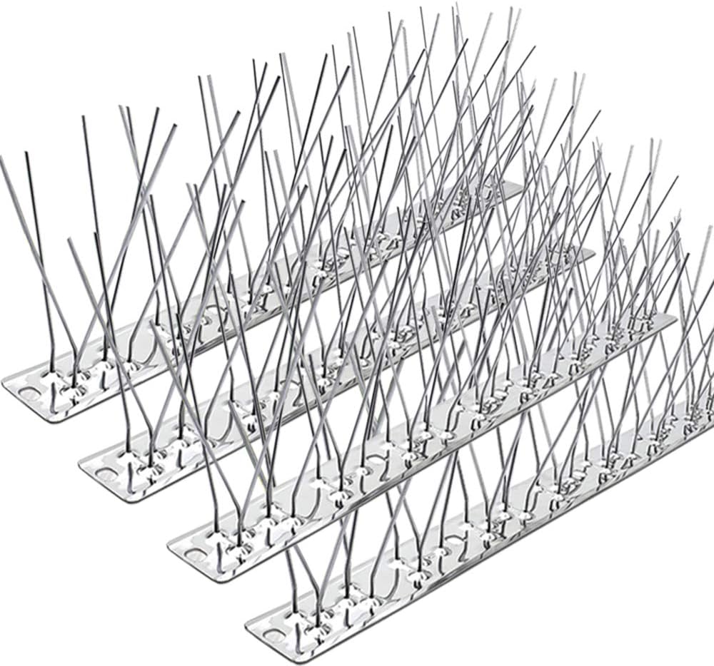 PANGCH Bird Spikes, Special Stainless Steel Bird Spikes, High-Quality Metal Bird...