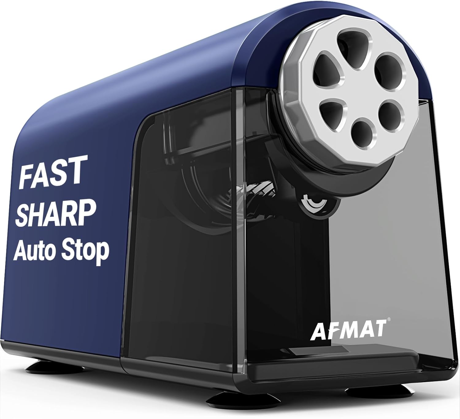 Heavy Duty Electric Pencil Sharpener, 6 Holes, AFMAT Classroom Sharpener for 6-1...