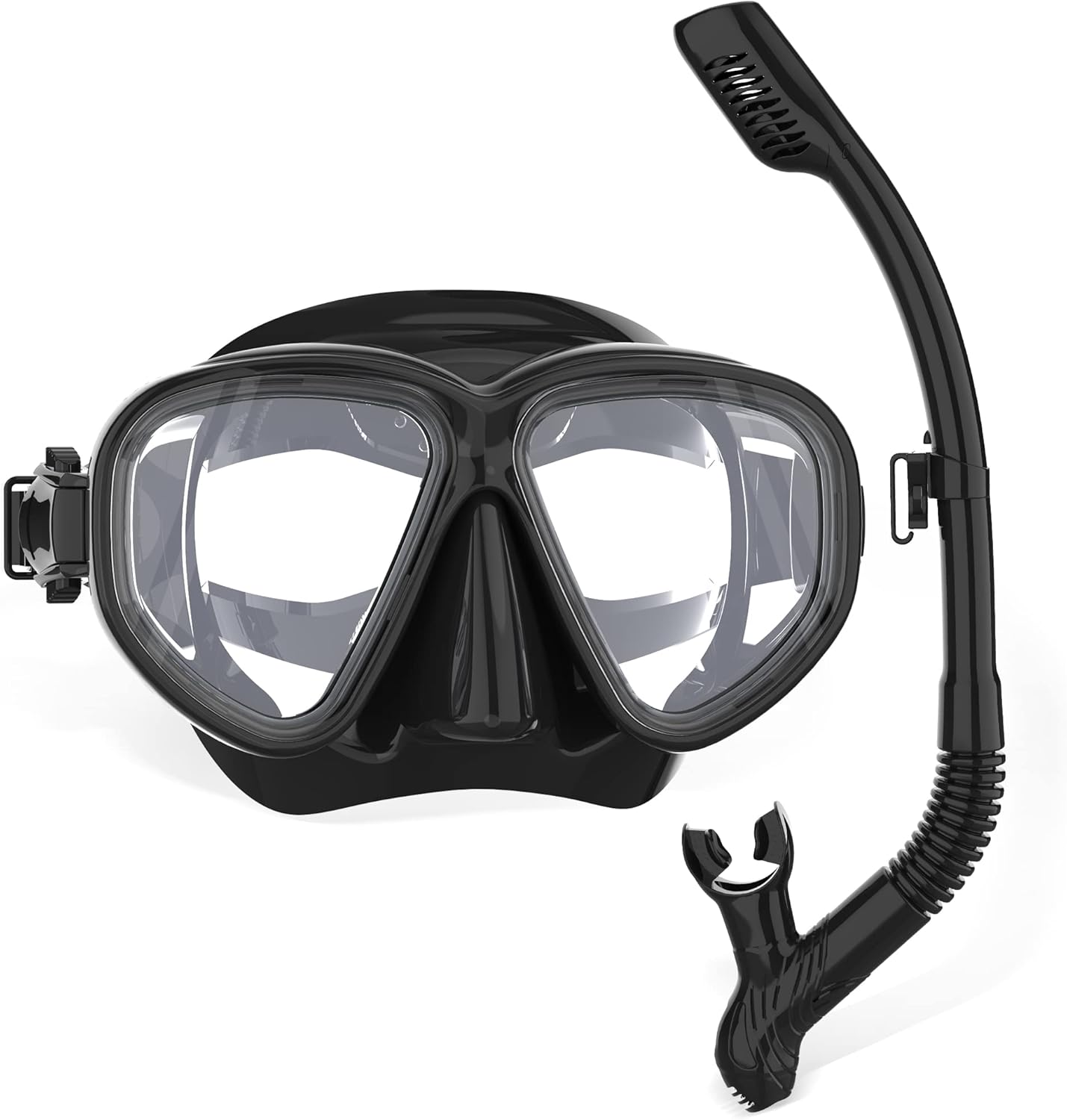 Snorkel Set for Adults and Kids, Special Snorkeling Gear with Anti-Fog Swim Mask...