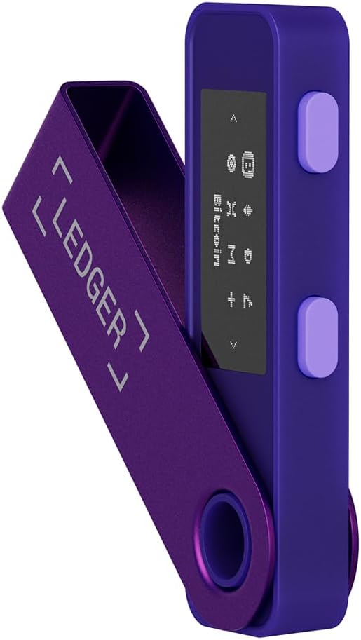 Ledger Nano S Plus (Amethyst Purple): The Perfect Entry-Level Hardware Wallet to...