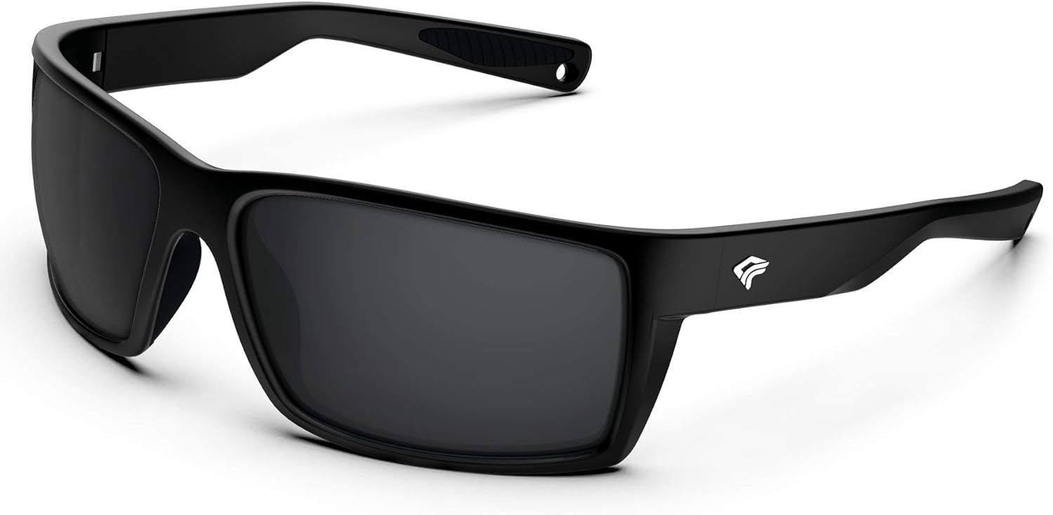 TOREGE Sports Polarized Sunglasses for Men Women Flexible Frame Cycling Running...