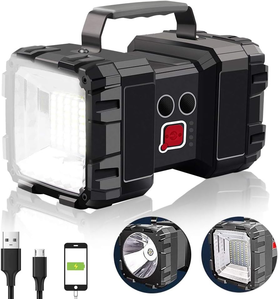 AlpsWolf Rechargeable Flashlight, LED Spotlight Fl...