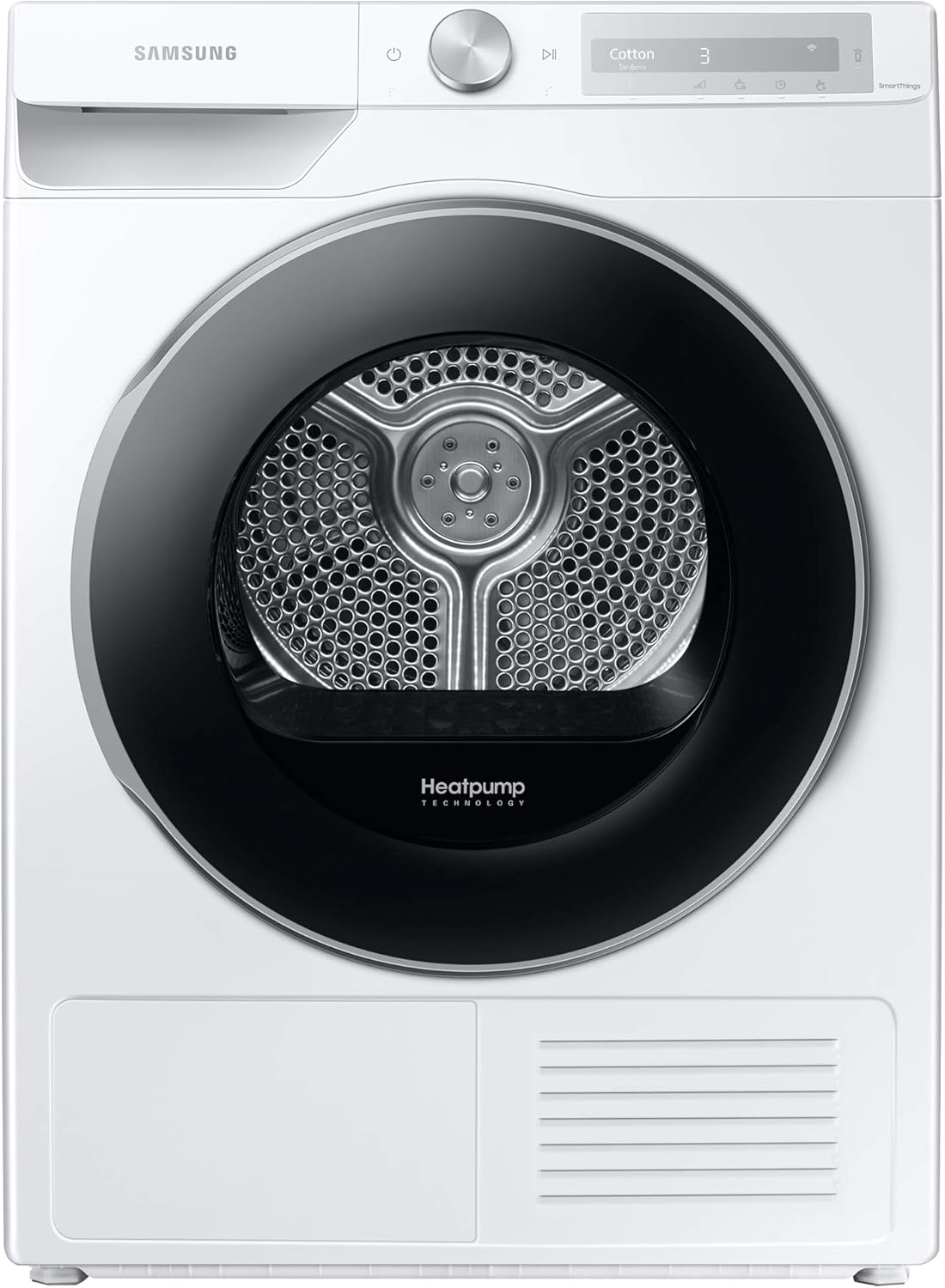 Samsung Series 6 DV90T6240LH/S1 with OptimalDry™, Freestanding Heat Pump Tumble...