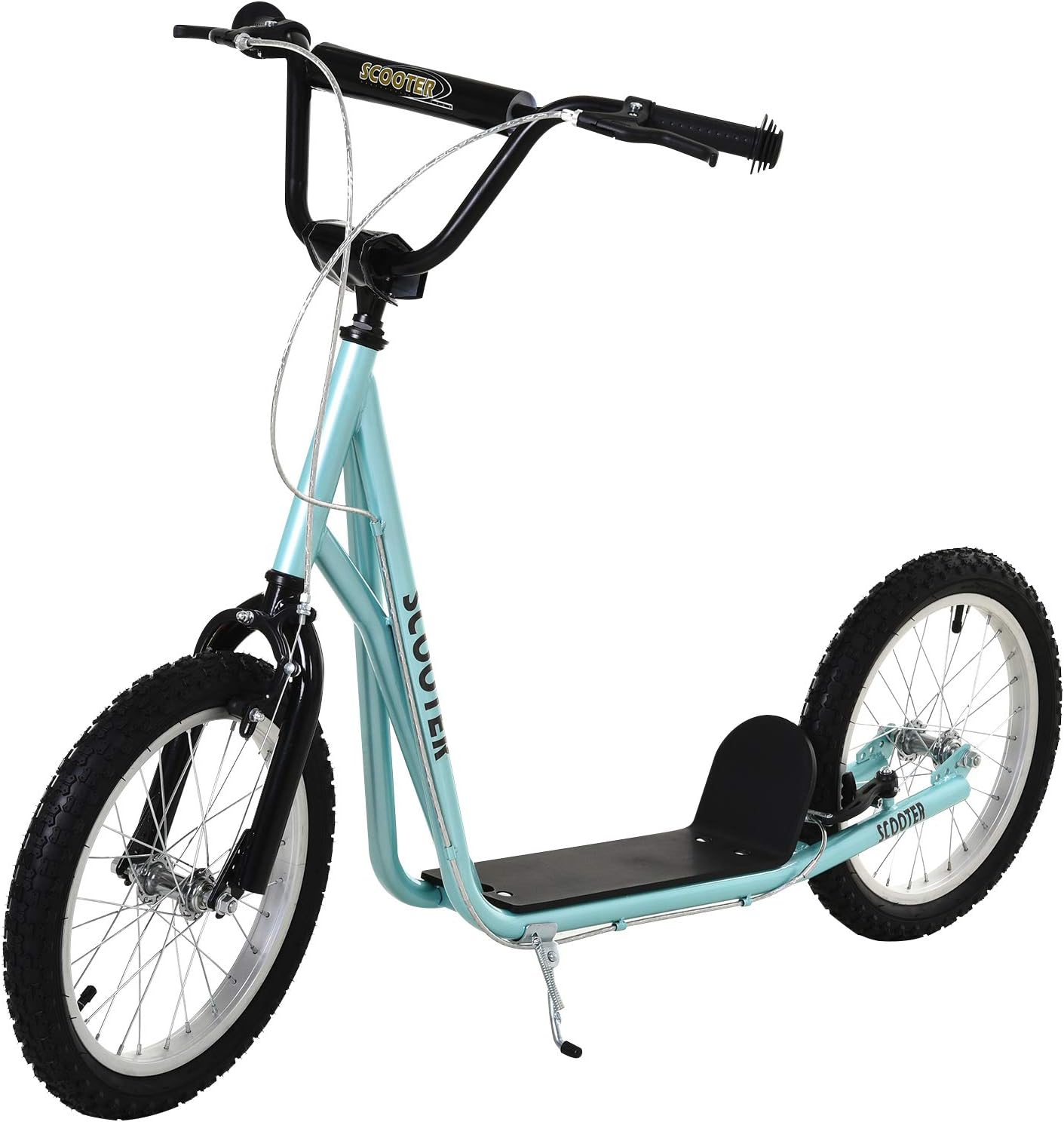 Aosom Youth Scooter, High-Quality Kick Scooter for Kids 5+, Special Scooter with...