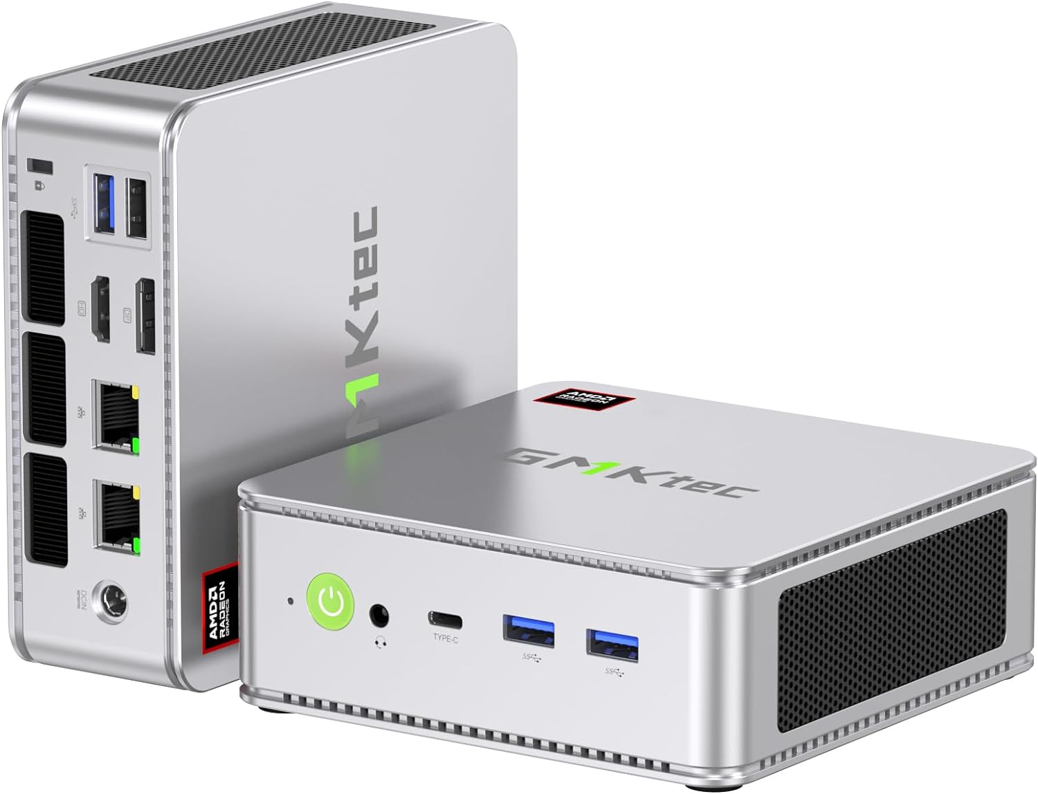 GMKtec K8 Gaming Mini PC Windows 11 Pro Dual LAN 2.5Gbps AMD Ryzen 7 8845HS Desk...