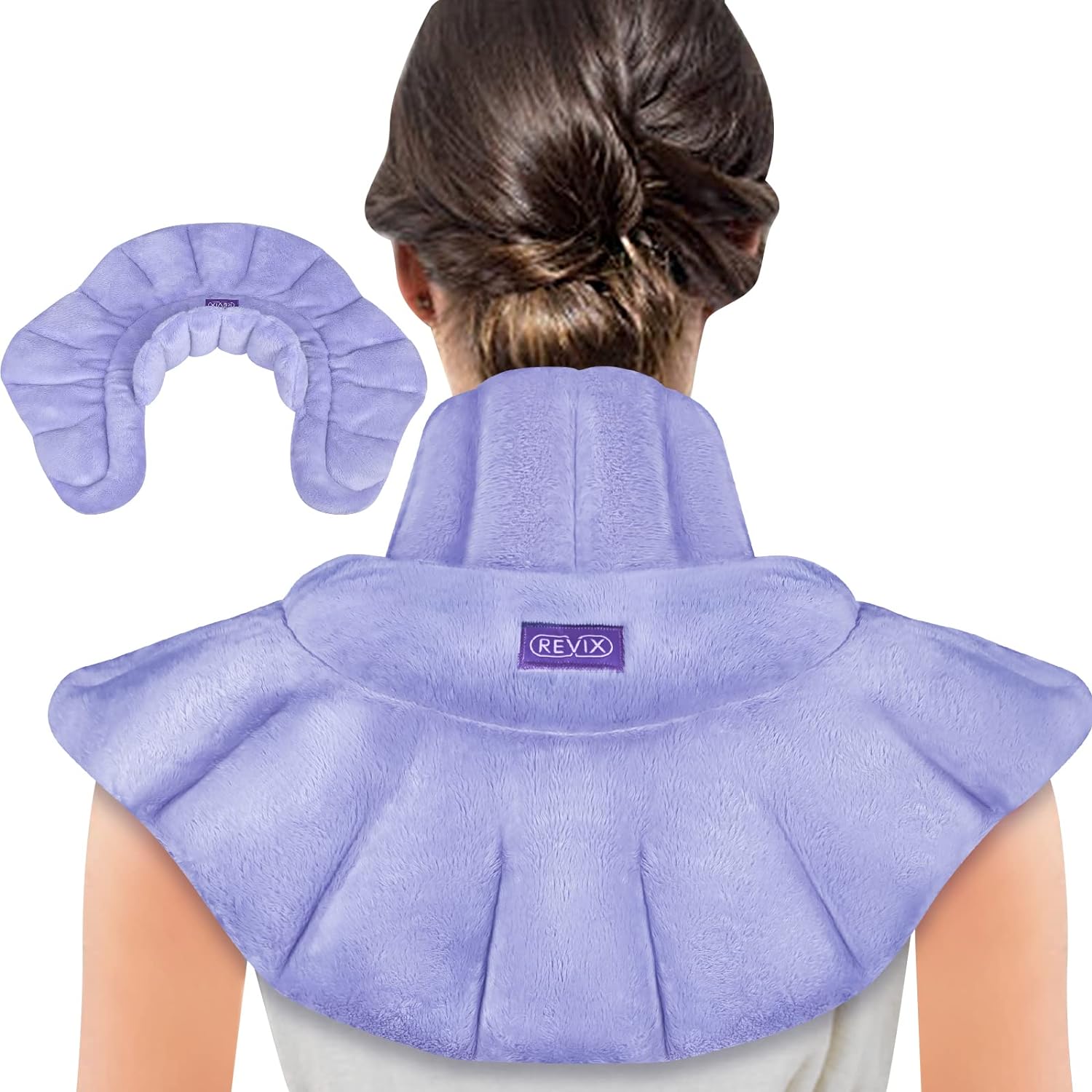 REVIX Microwave Heating Pad for Neck Shoulders and Back Pain Relief with Moist H...