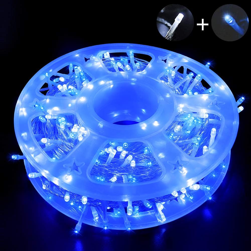 LED String Lights, Unique Fairy String Lights 500LED 165ft, Special Indoor/Outdo...