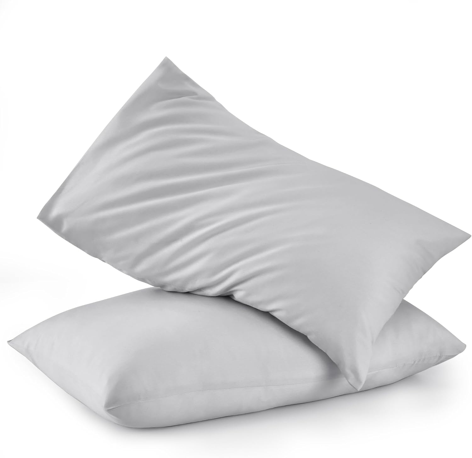 TILLYOU Toddler Pillowcase 2 Pack with Envelope Closure,13" x 18" Silky Soft Mic...