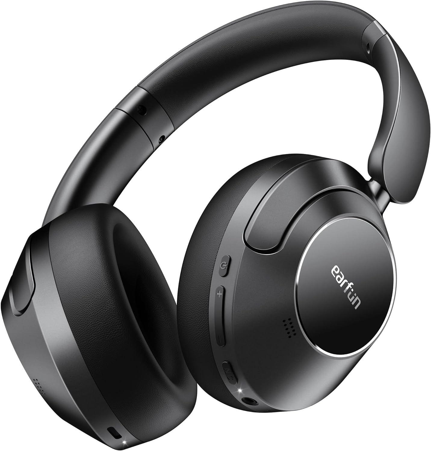 EarFun Wave Pro Active Noise Canceling Headphones, Wireless Over Ear Bluetooth H...