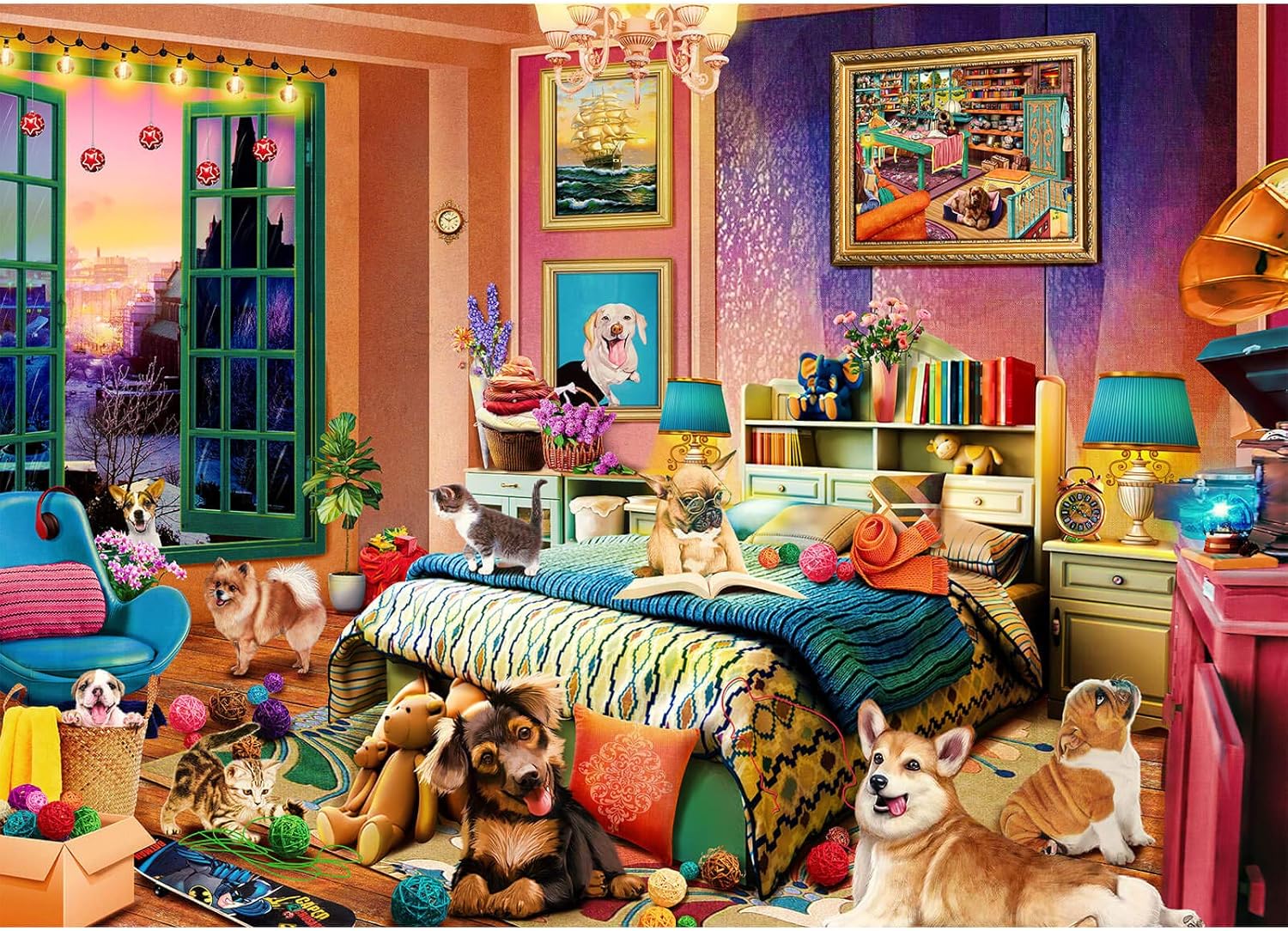 HUADADA Jigsaw Puzzles for Adults, Special 1000 Pieces Perfect Interlocking Puzz...