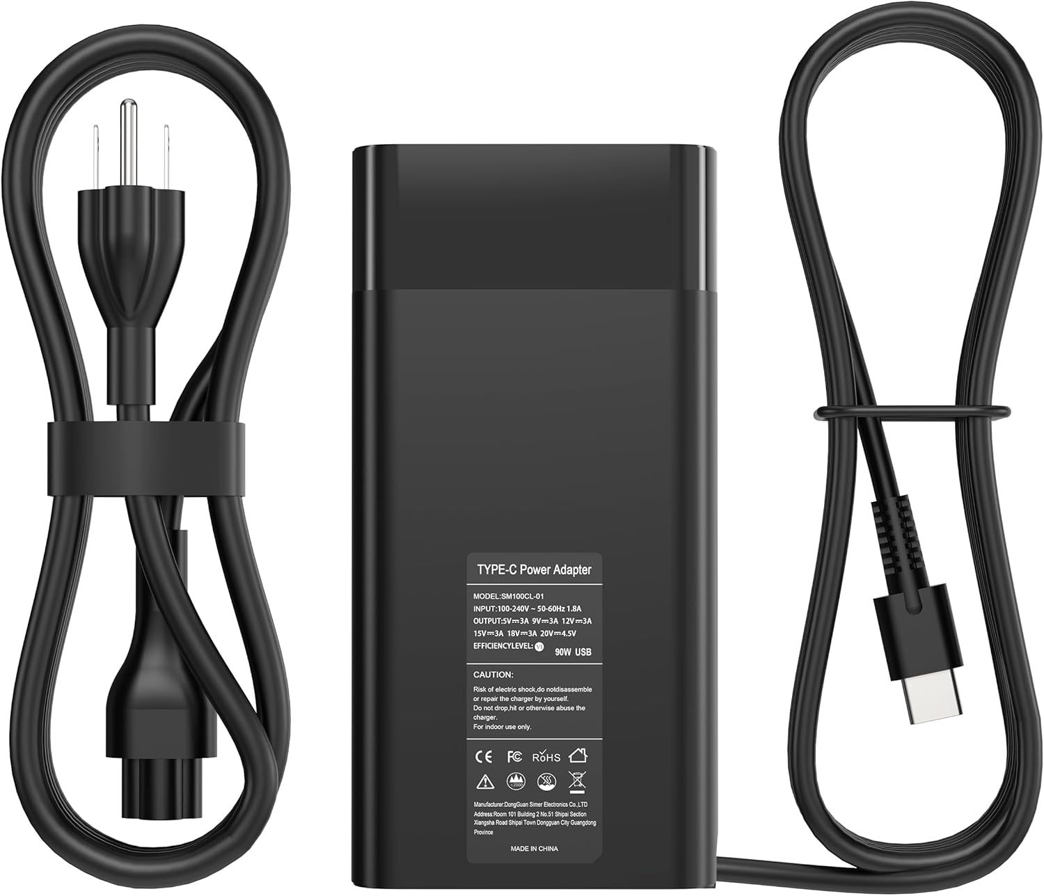 New Slim 90W USB C Laptop Charger for HP Spectre x...