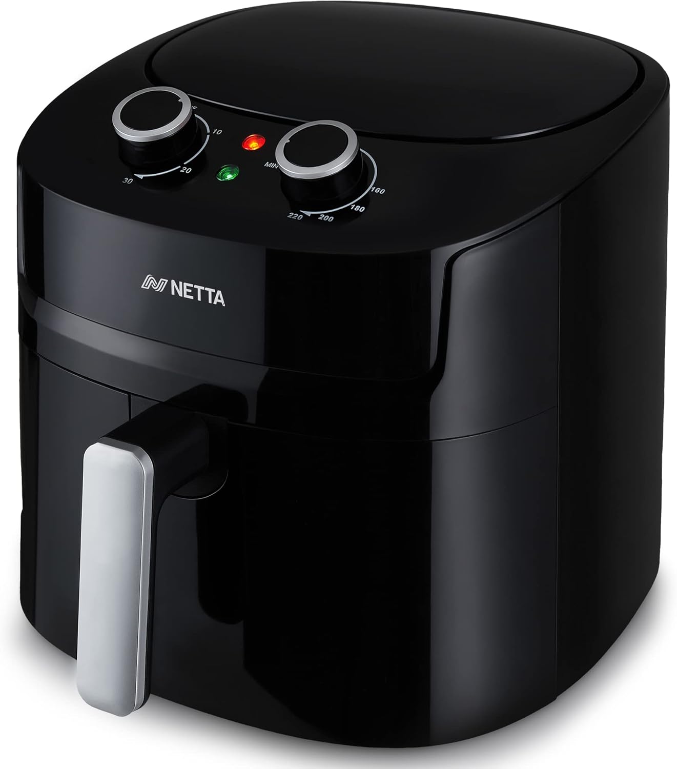 NETTA Air Fryer 7.2L - Adjustable Temperature Control and Timer - Removable Shel...