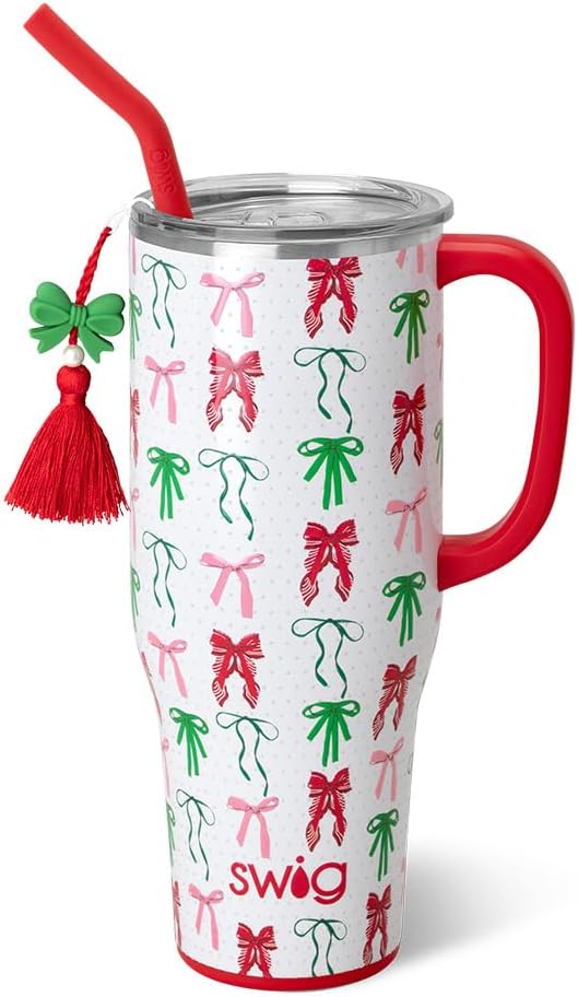 Swig Life 40oz Mega Mug, 40oz Tumbler with Handle and Straw, Extra Large Insulat...