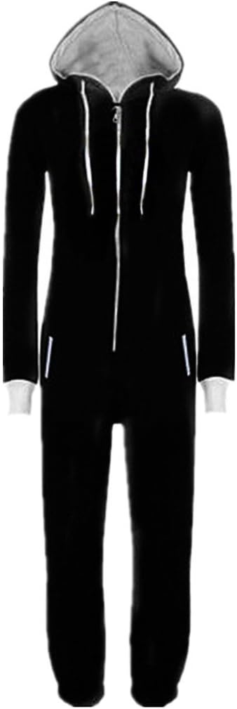 WOTOGOLD Men and Women Adult Pajamas, Special Sportswear Hooded Unisex Jumpsuit,...