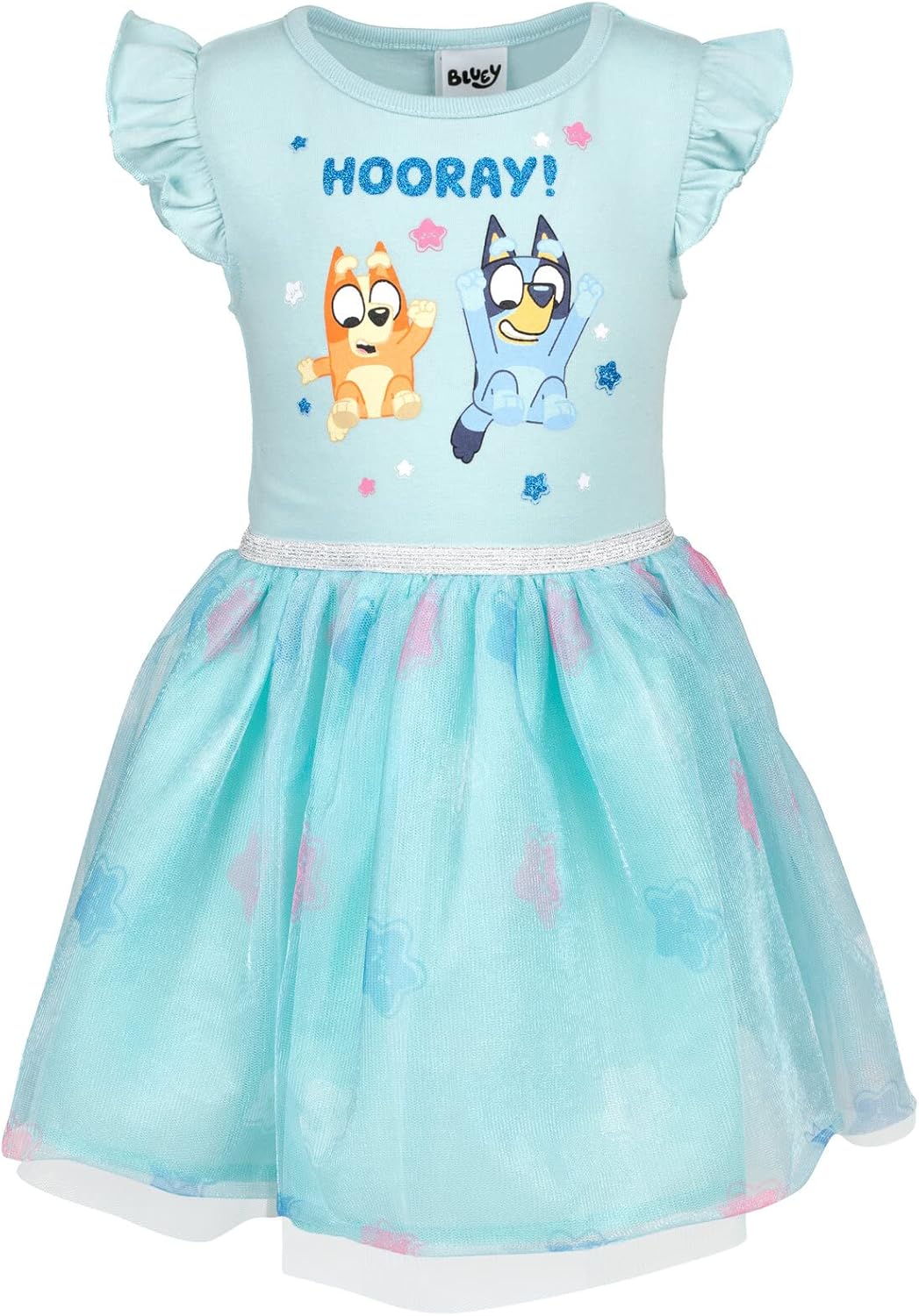 Bluey Bingo Girl's Dress, Special Dress for Toddlers to Big Kids 3T, Unique Blue...