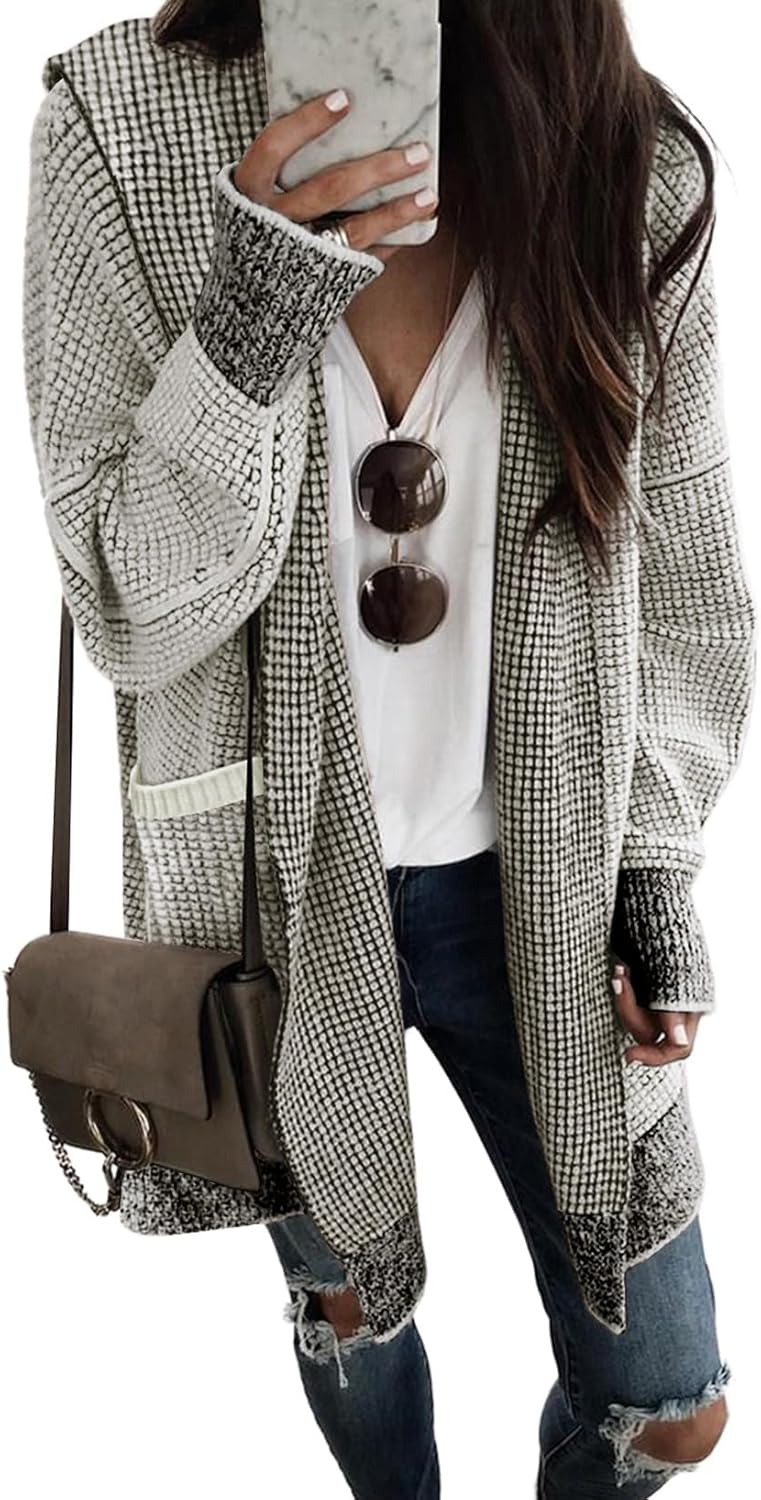 Sidefeel Women's Cardigan Sweaters, Special Hooded Sweaters for Women, Innovativ...