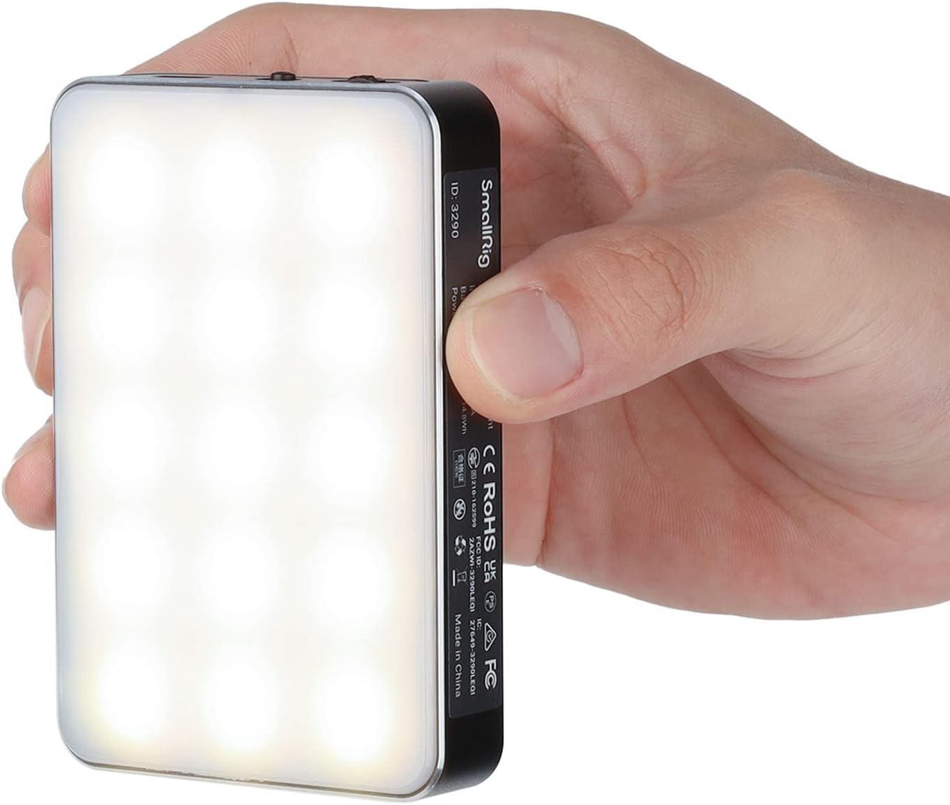 SMALLRIG RGB Video Light, Innovative Video Light with 360° Full Color 15 Light S...