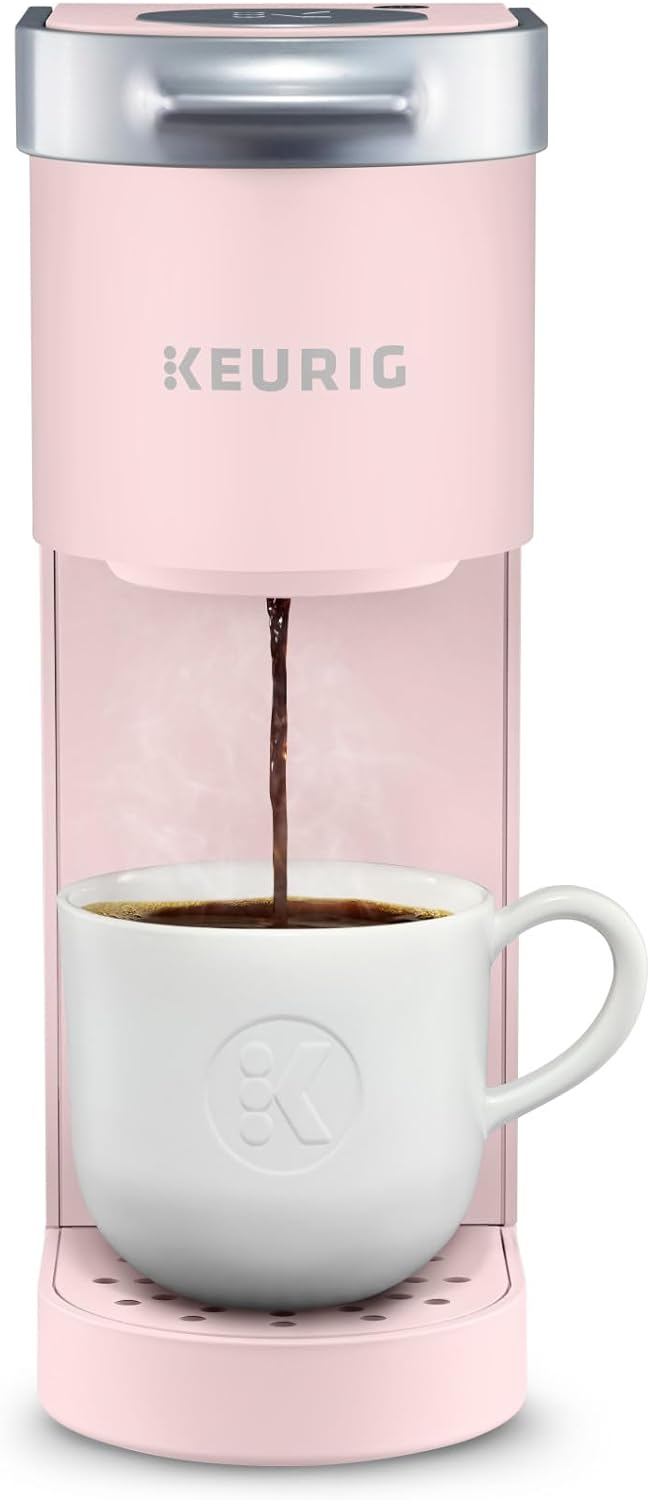 Keurig K-Mini Single Serve K-Cup Pod Coffee Maker, 6 to 12oz Brew size, with Cor...