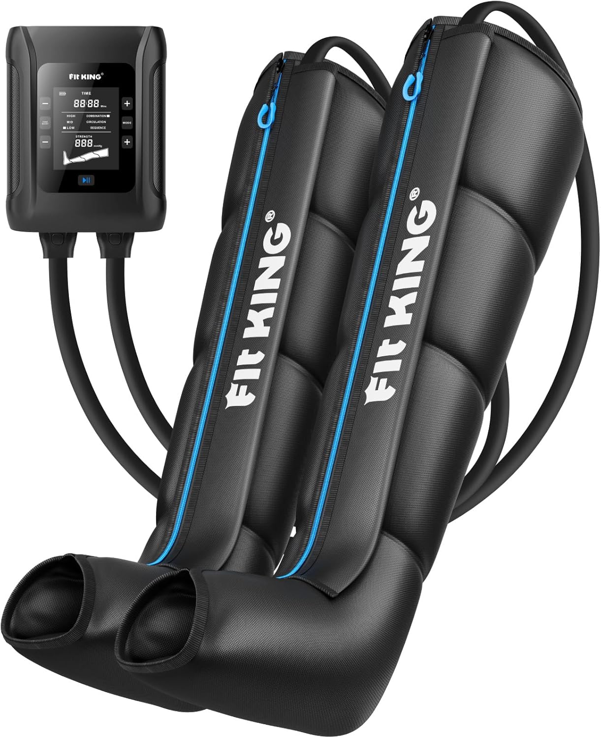 FIT KING Professional Air Compression Recovery System, Cordless Rechargeable Ful...