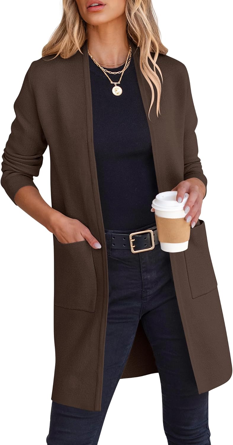 ANRABESS Cardigan Sweater, Special Casual Sweater for Women, Innovative Fall Fas...