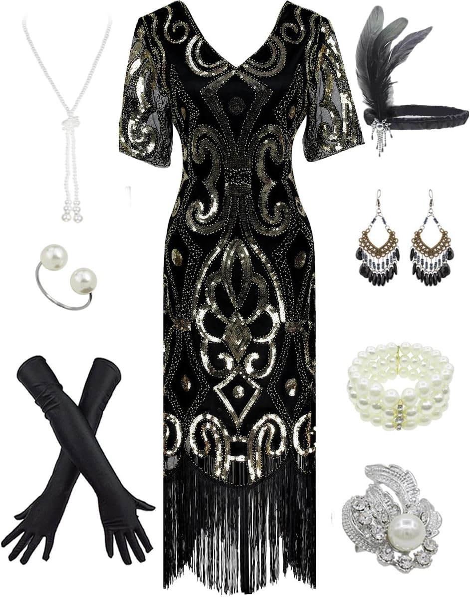 Sure, here is the title following your example:

"Best Women's 1920s Gatsby Insp...