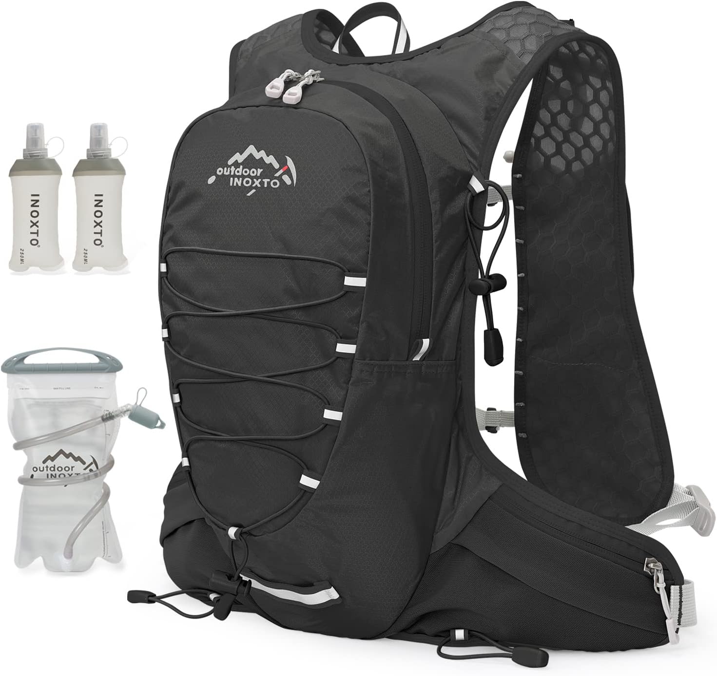 Running Hydration Vest, Special Water Backpack for Men & Women, Innovative 3L Ru...