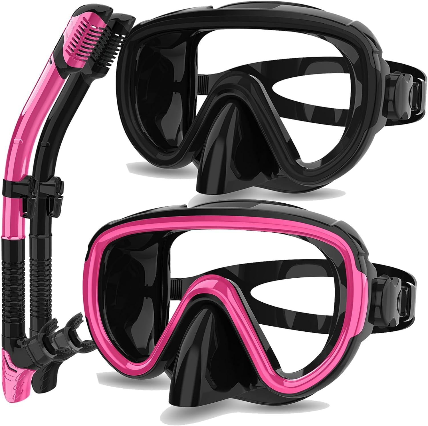 Bairuifu Snorkel Mask Set, Special Snorkeling Gear for Adults, High-Quality Scub...