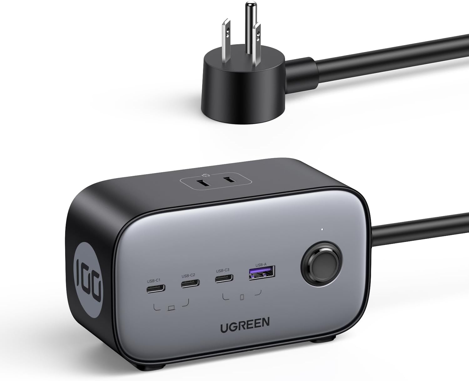 UGREEN 100W USB-C Charging Station, High-Quality Charging Station with AC Outlet...