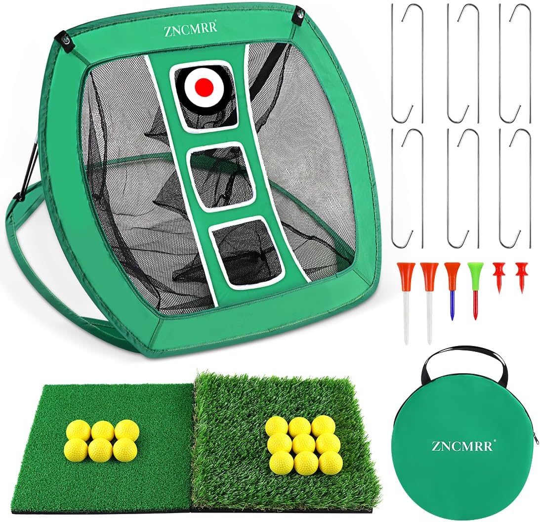 Pop Up Golf Chipping Net, Special Portable Golfing Target Net, Innovative Collap...