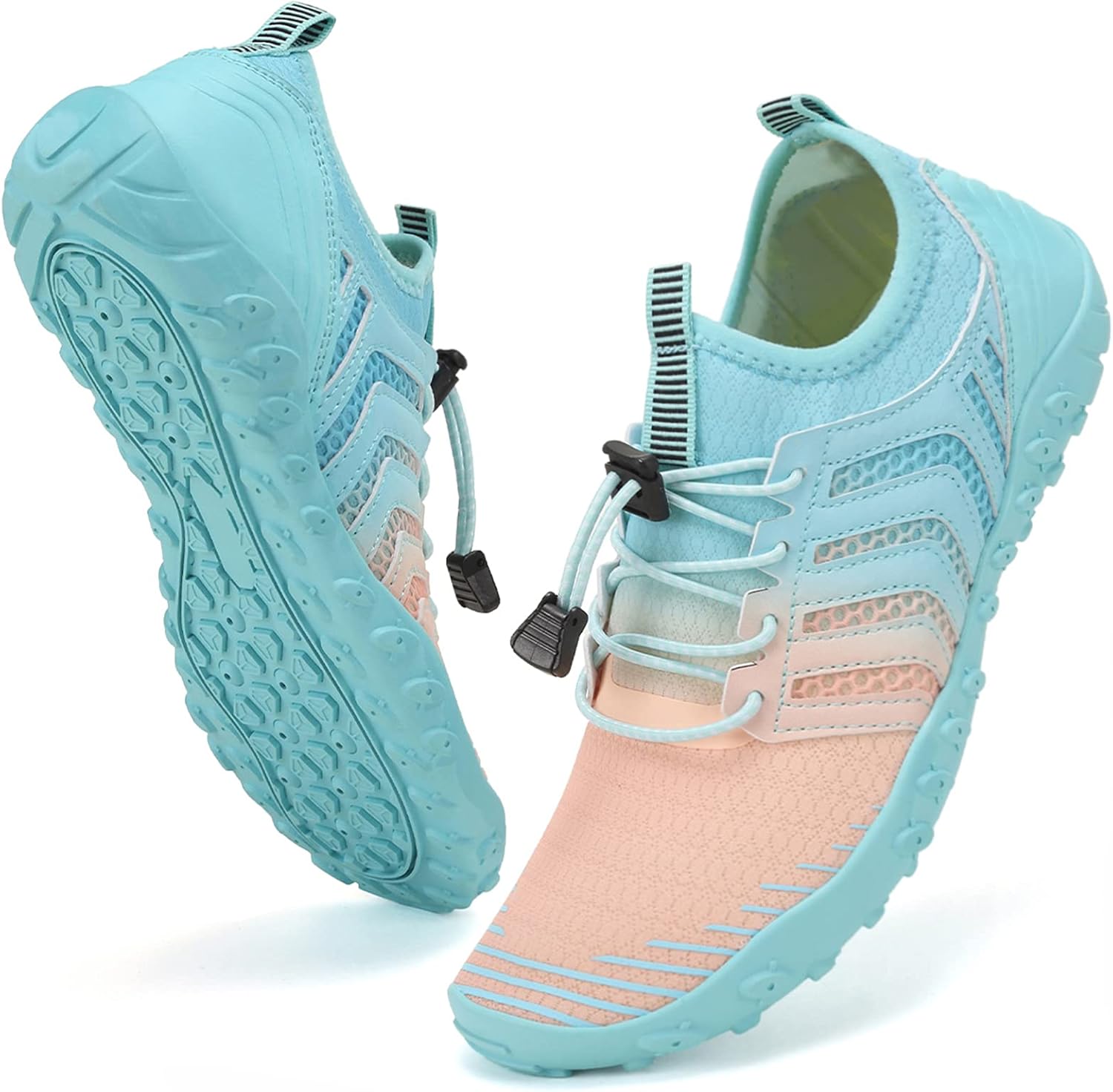 WateLves Water Shoes Mens Womens Barefoot Beach Swim Shoes Quick-Dry Aqua Socks...