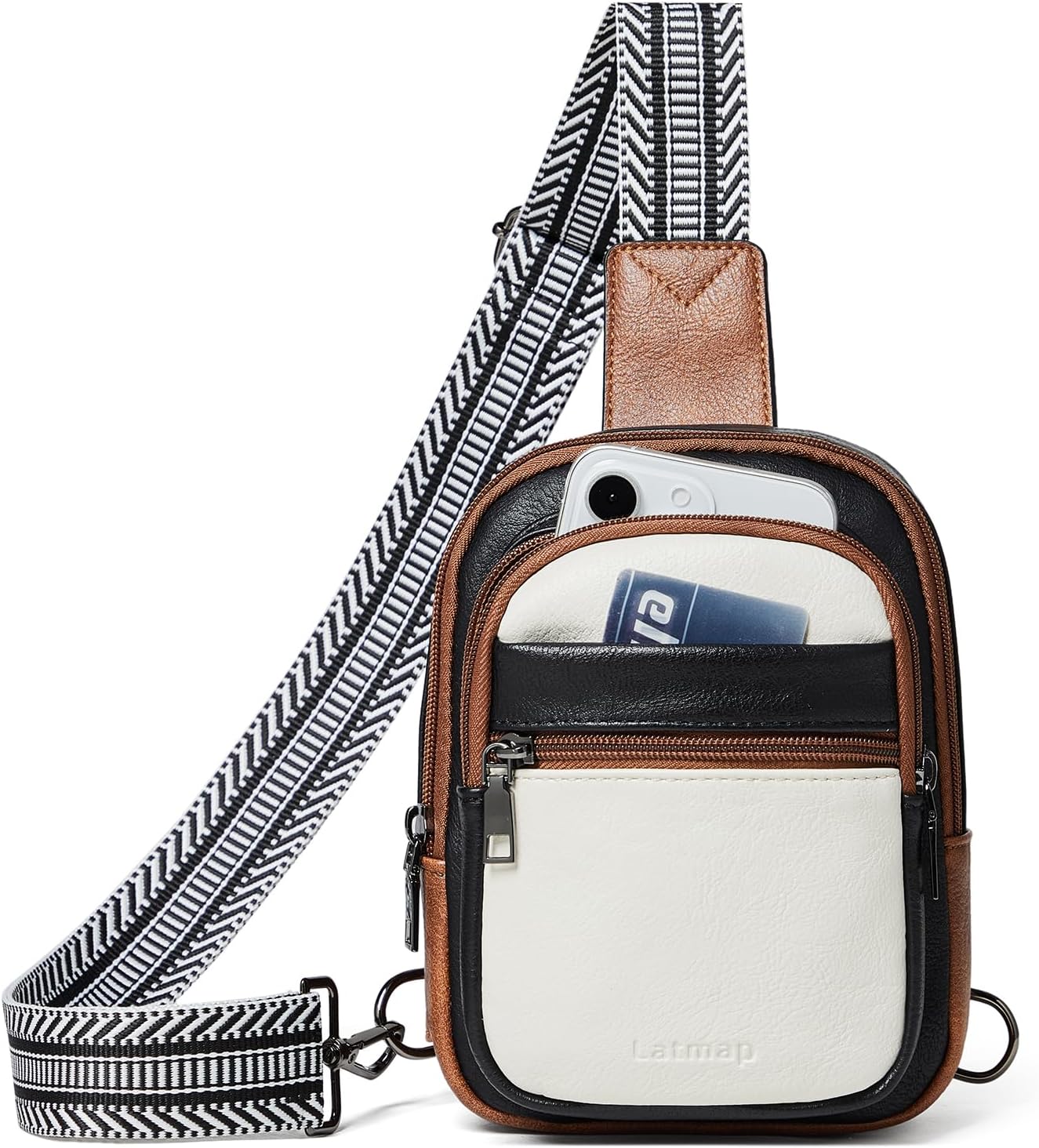 3L SMALL Sling Bag Fanny Packs For Women Men Mini Crossbody Chest Belt Travel Ba...