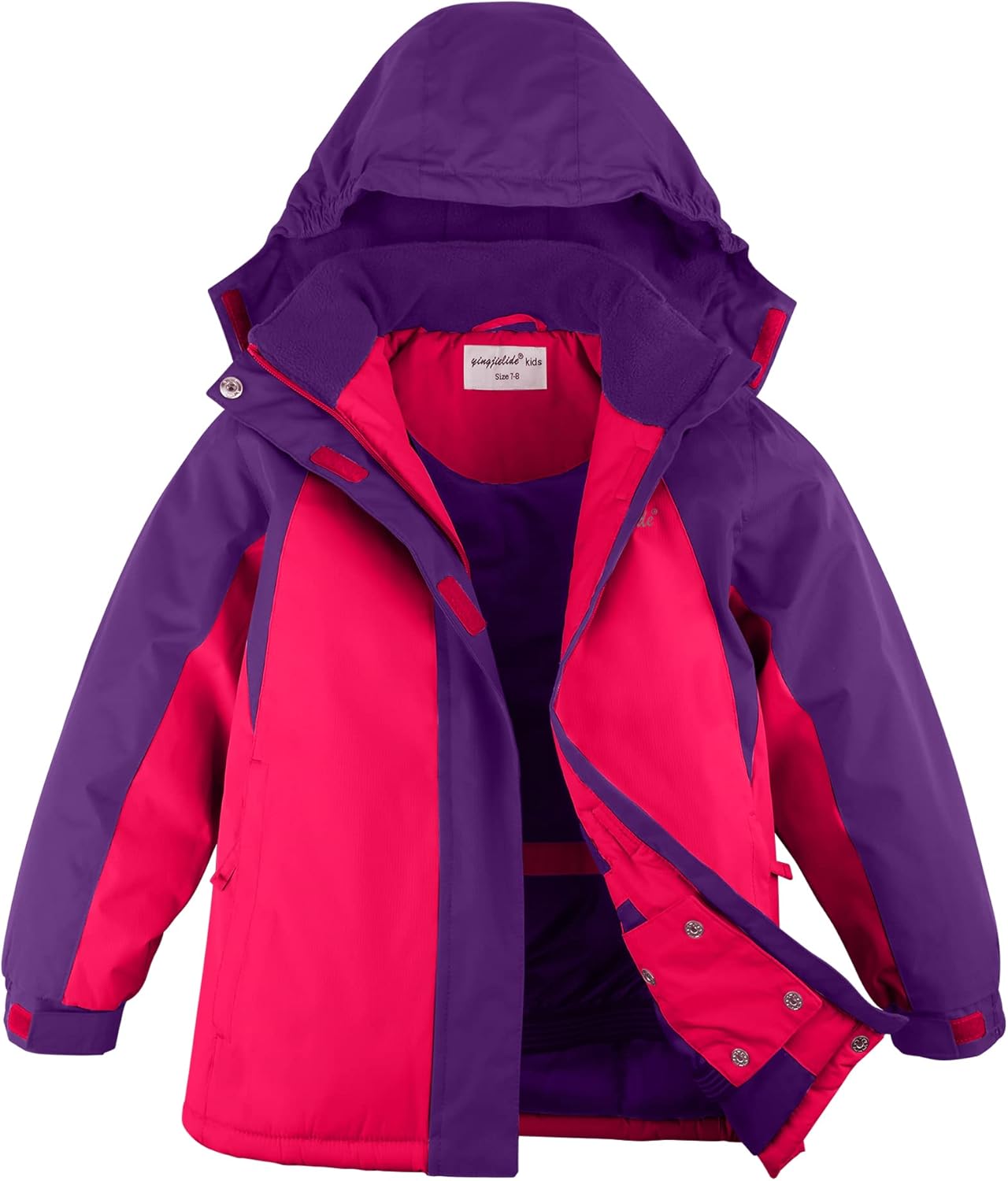 YINGJIELIDE Girl's Jacket, Special Waterproof Ski Jacket for Kids, Innovative Ou...