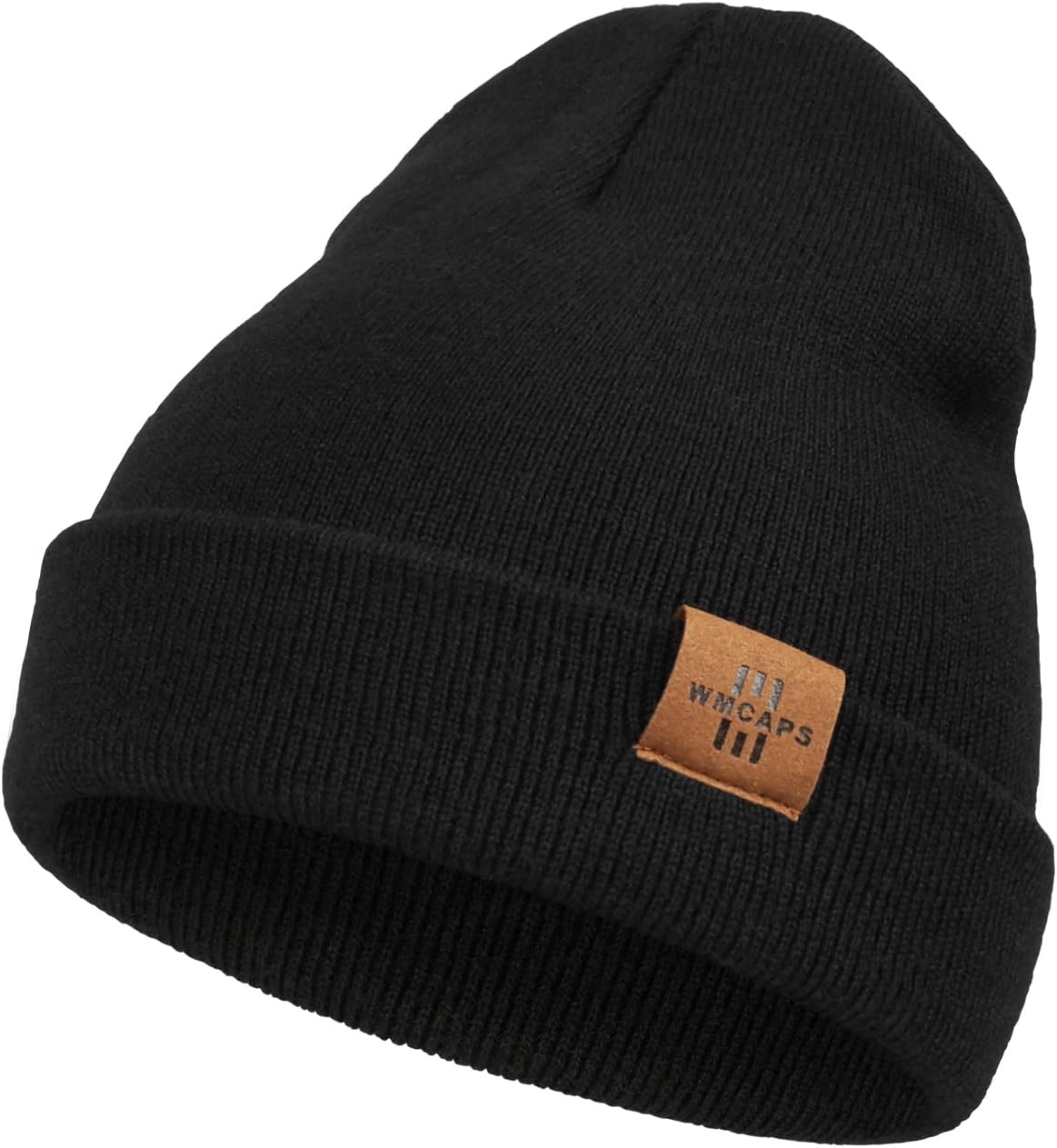 Beanie for Kid, Stretchy Childrens Thermal Insulated Wolly Hat with Turn Up for...