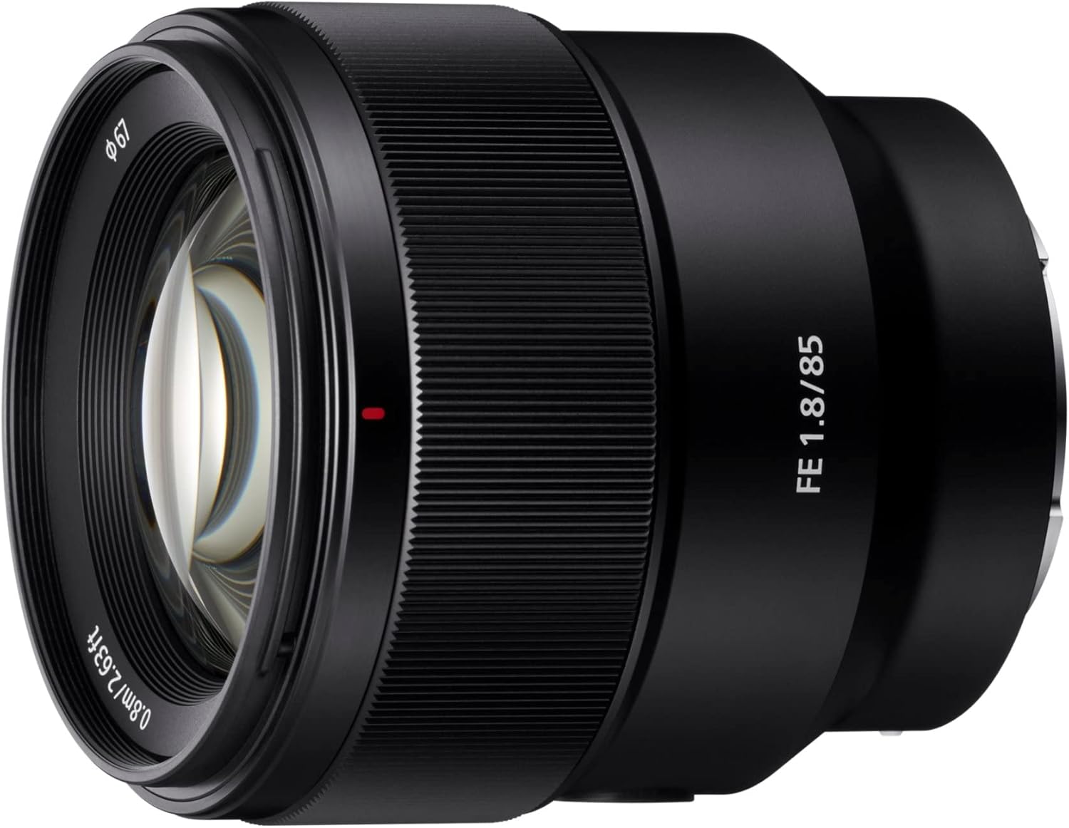 Sony SEL-85F18 Portrait Lens Fixed Focal 85mm F1.8 Full Frame Suitable for A7, Z...
