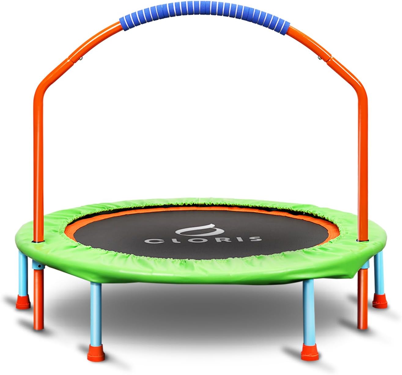 CLORIS 36‘’/ 38'' Foldable Fitness Trampoline - Max Load 170lbs/220lbs, Rebounde...