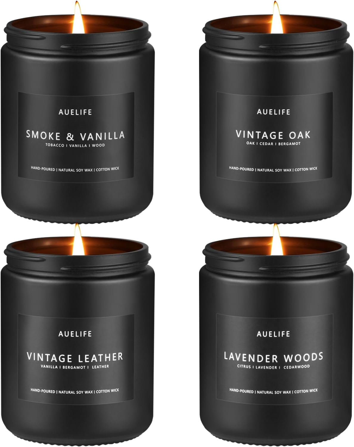 Scented Candles Set | Men Candle Set, Scented Candles for Home, Gifts for Men -...