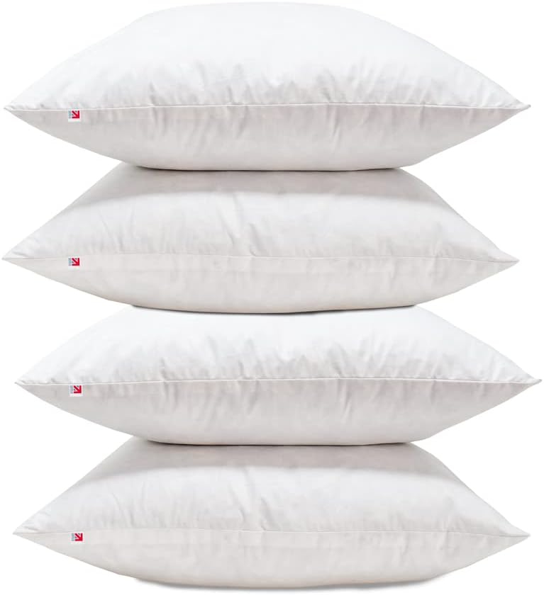Lancashire Textiles Cushion Pads, Special Cushion Pads With Ethically Sourced Du...