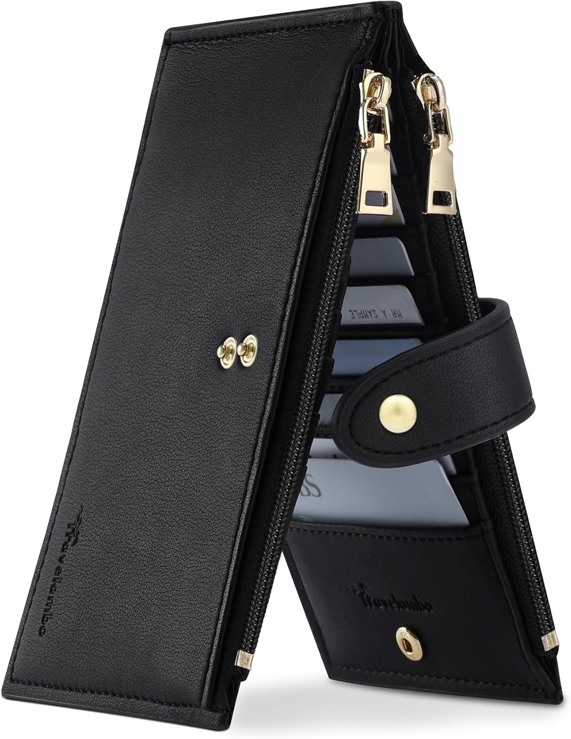 Travelambo Leather Wallets, Special Wallets for Women, High-Quality Slim RFID Bl...