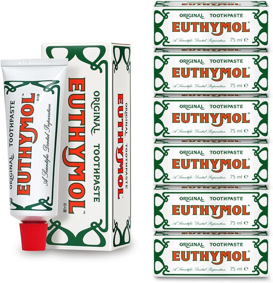 Euthymol Original Toothpaste, Special Toothpaste With Fluoride Free Formula, Inn...