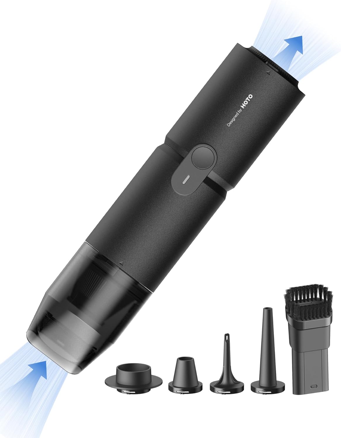 HOTO Compressed Air Duster, Cordless Handheld Vacuum, Rechargeable Air Blower, 1...