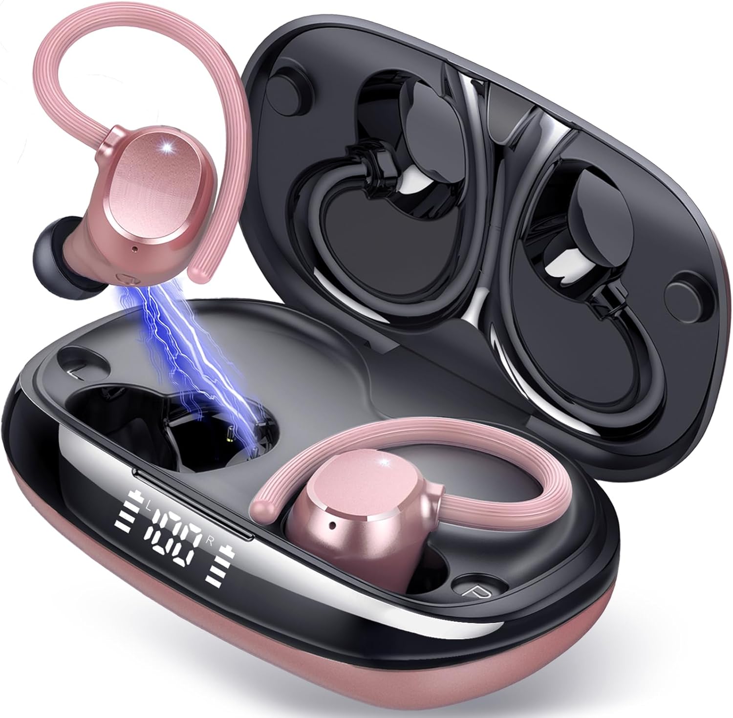 Wireless Earbuds, Premium Bluetooth 5.3 Headphones with Deep Bass, High-Quality...