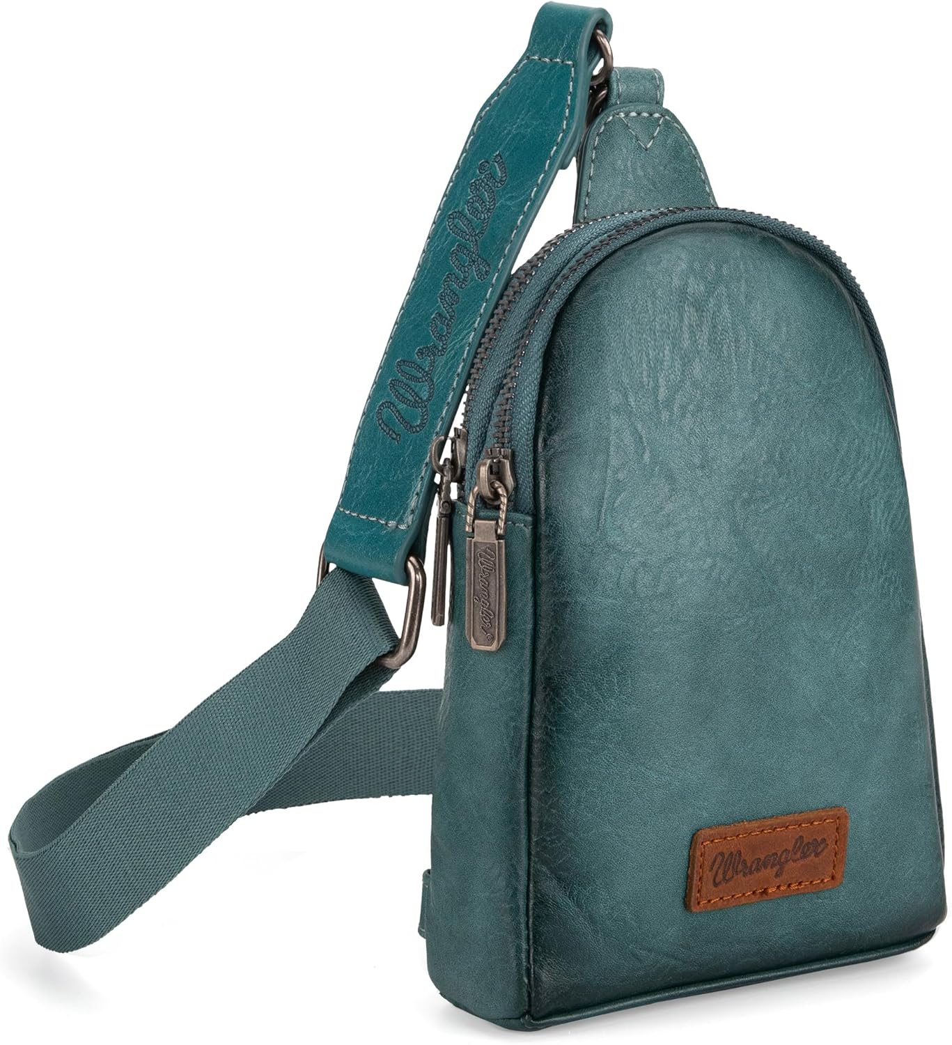 Wrangler Crossbody Bags for Women Small Sling bag and Chest Bag with Adjustable...