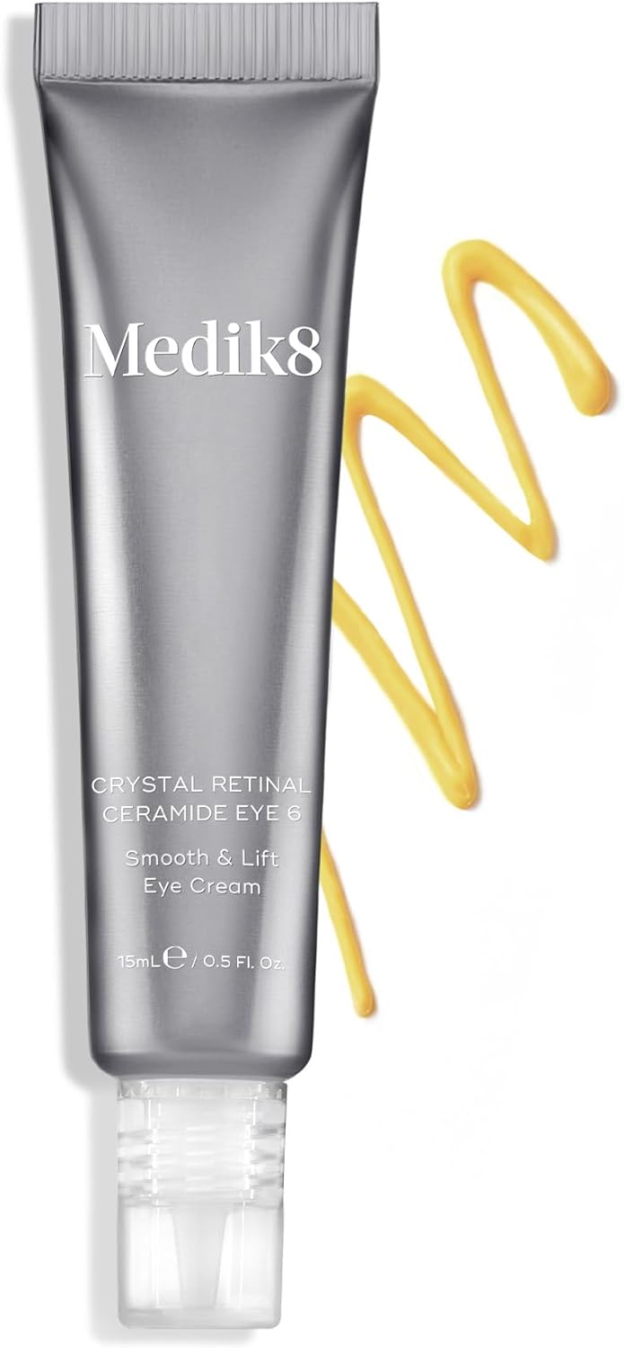 Medik8 Crystal Retinal Ceramide 6 Eye Cream - Anti Ageing & Anti Wrinkle - Smoot...