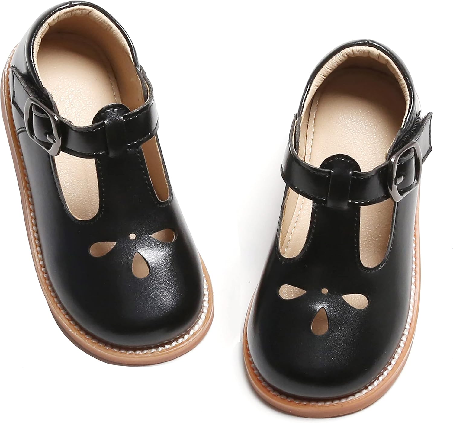GINFIVE Toddler Shoes, Special Little Girls Mary Janes Flats, Innovative Girls D...