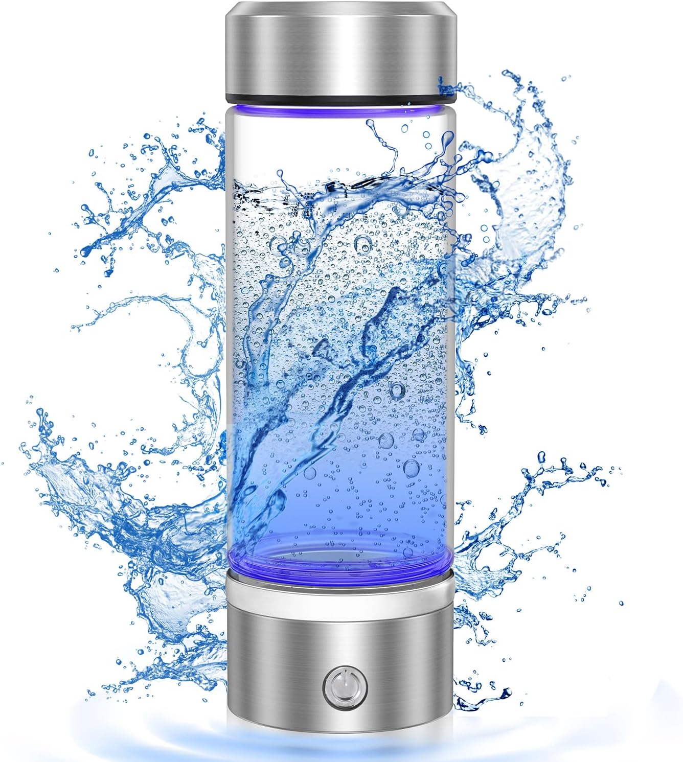 Hydrogen Water Bottle, Portable Rechargeable Hydrogen Water Bottle Generator [Gi...