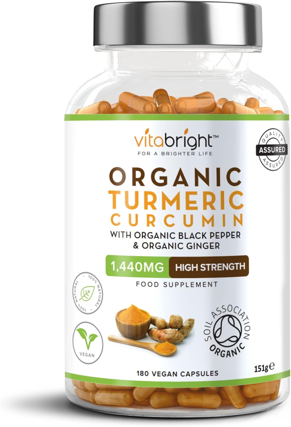 Affordable High Strength Turmeric Supplement, Special Turmeric Capsules, Innovat...