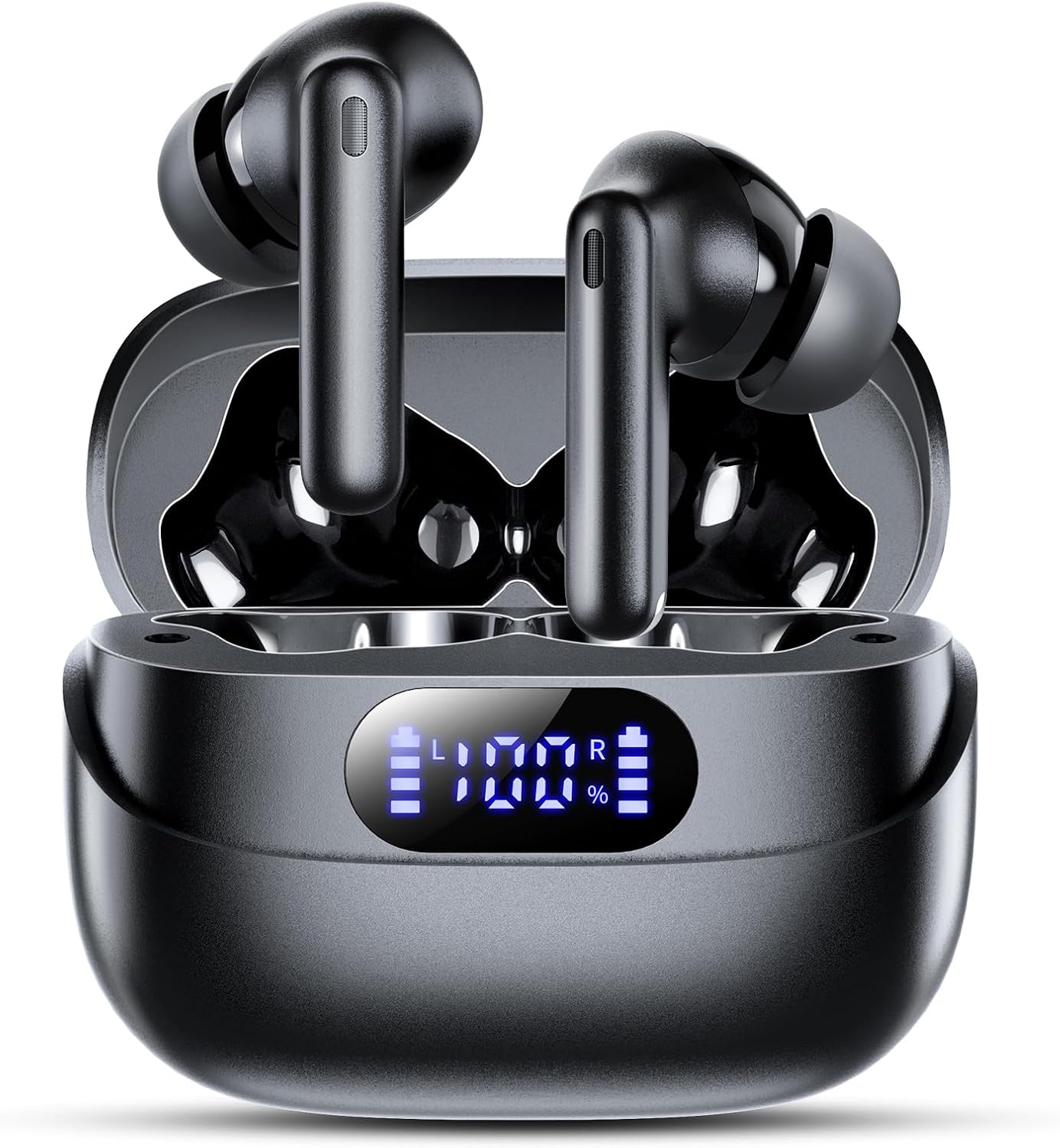 Wireless Earbuds, 42H Playtime Bluetooth 5.3 Headphones, HiFi Stereo Call Noise...