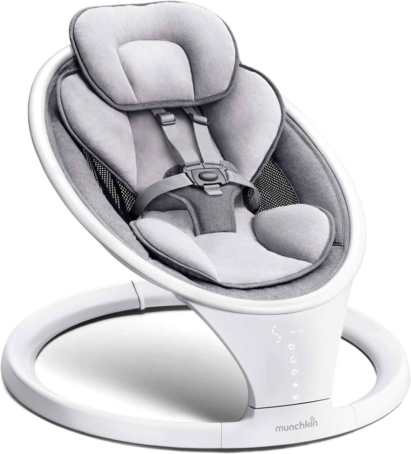 Munchkin Electric Baby Bouncer Chair | Bluetooth Enabled Baby Swing Chair | Baby...