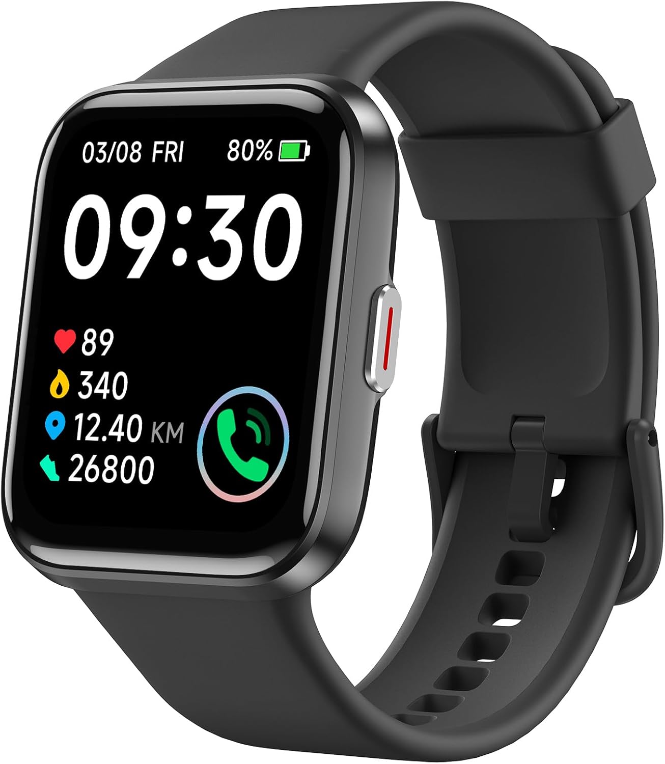 Innovative Smart Watch for Men and Women, Unique Fitness Tracker with Answer/Mak...